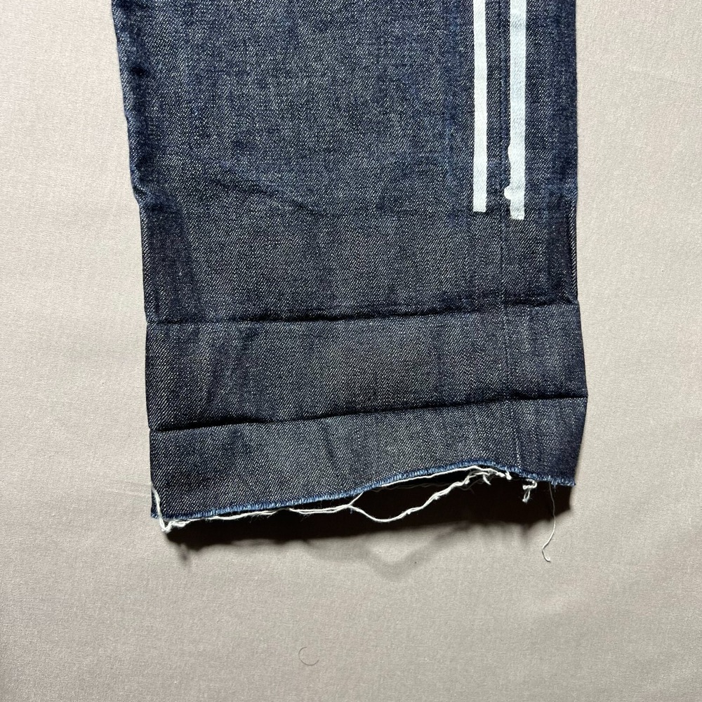 Rogue Territory Mens Blue Denim Stanton Mid Rise Slim Button Fly Jeans Size 30 - Picture 5 of 16